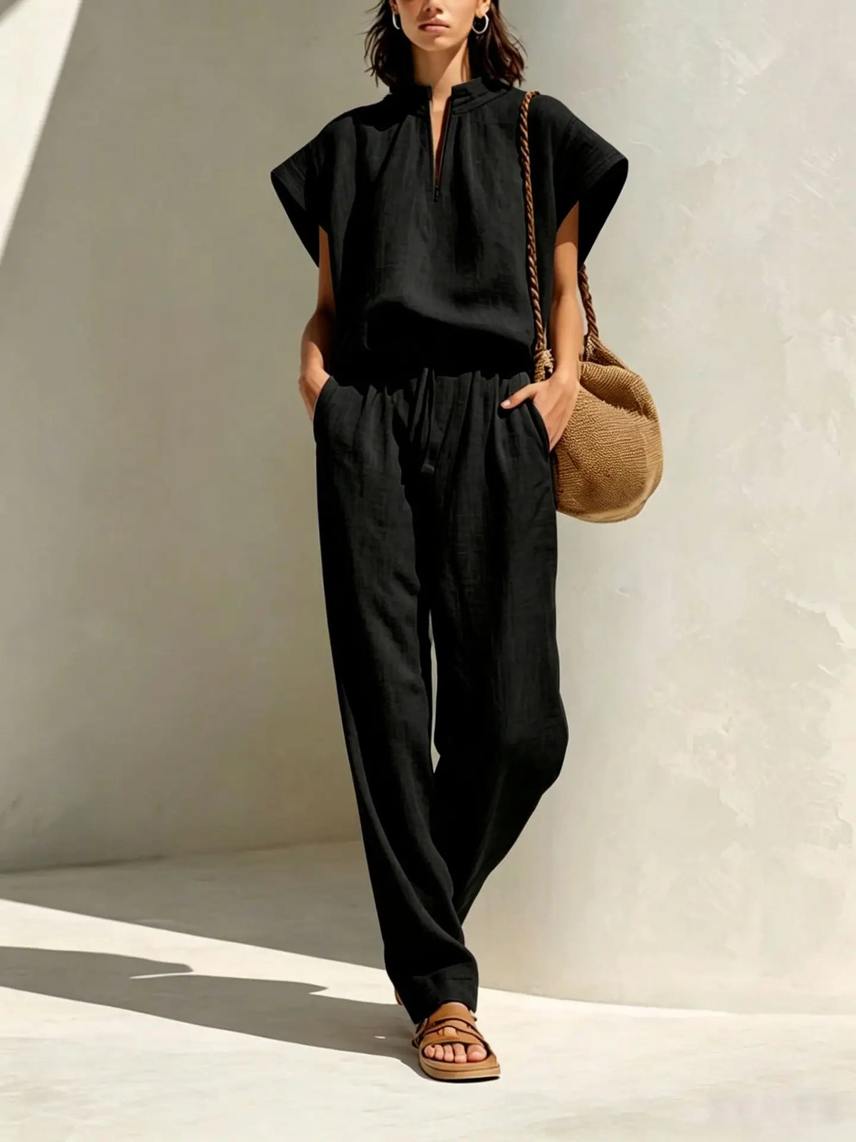 Isabelle Relaxed Two-Piece Set