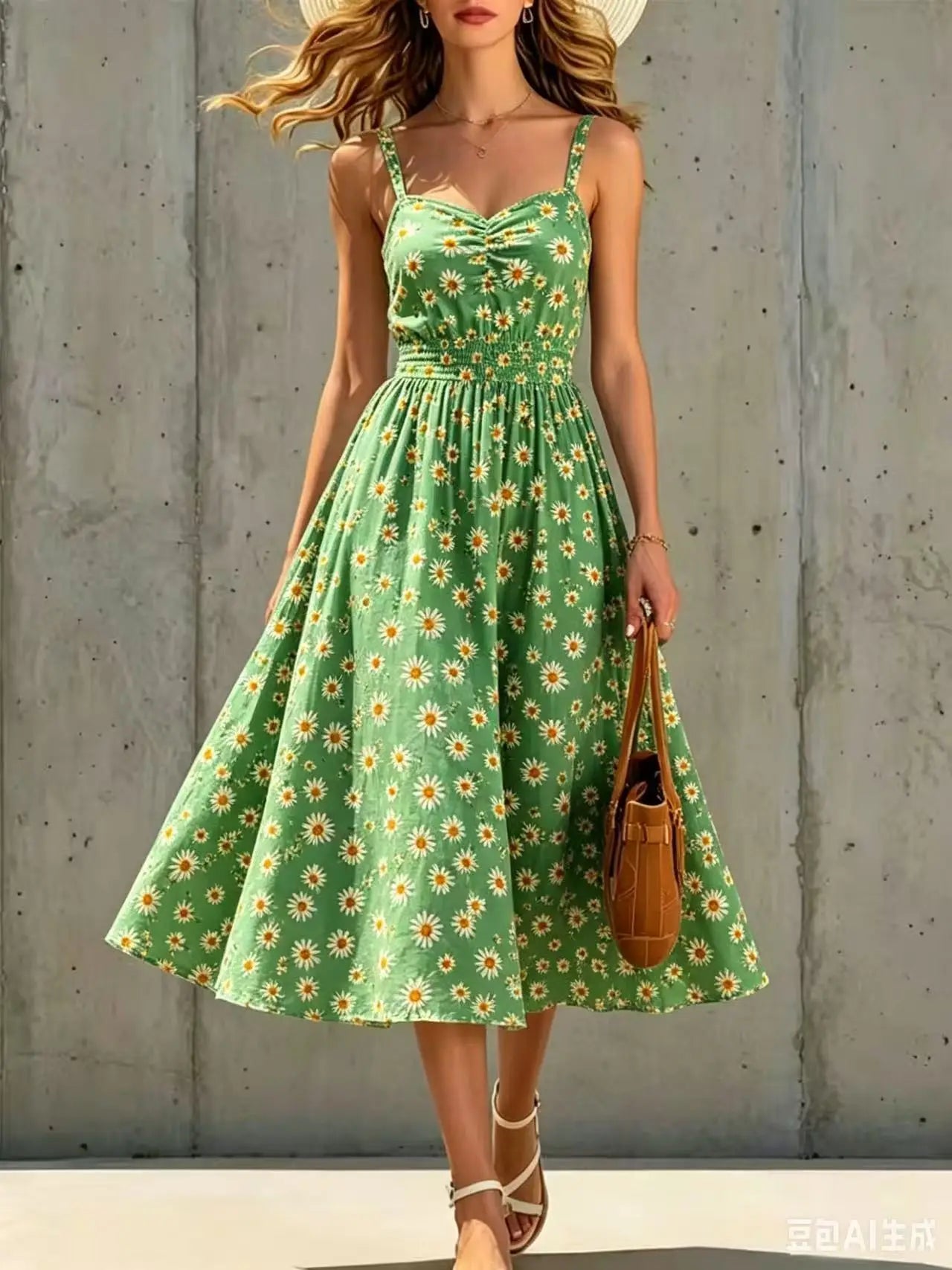Jessica Floral Midi Dress