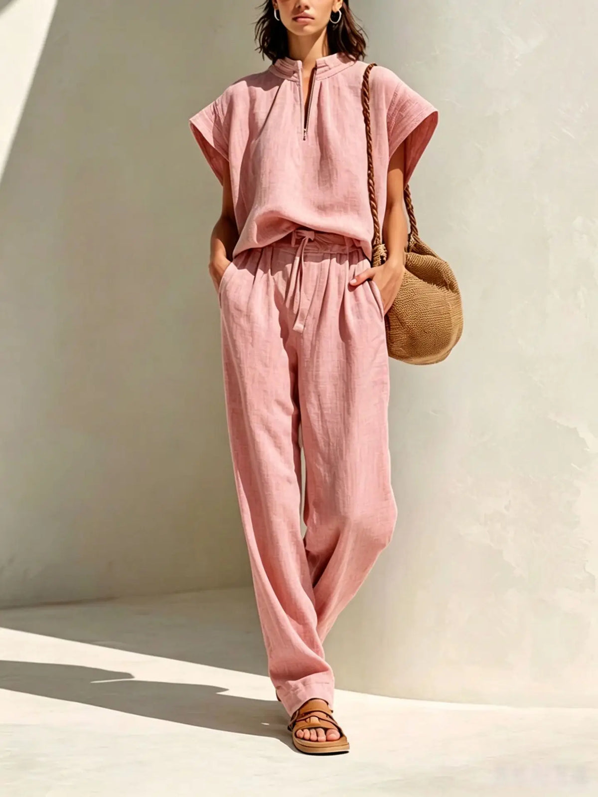 Isabelle Relaxed Two-Piece Set